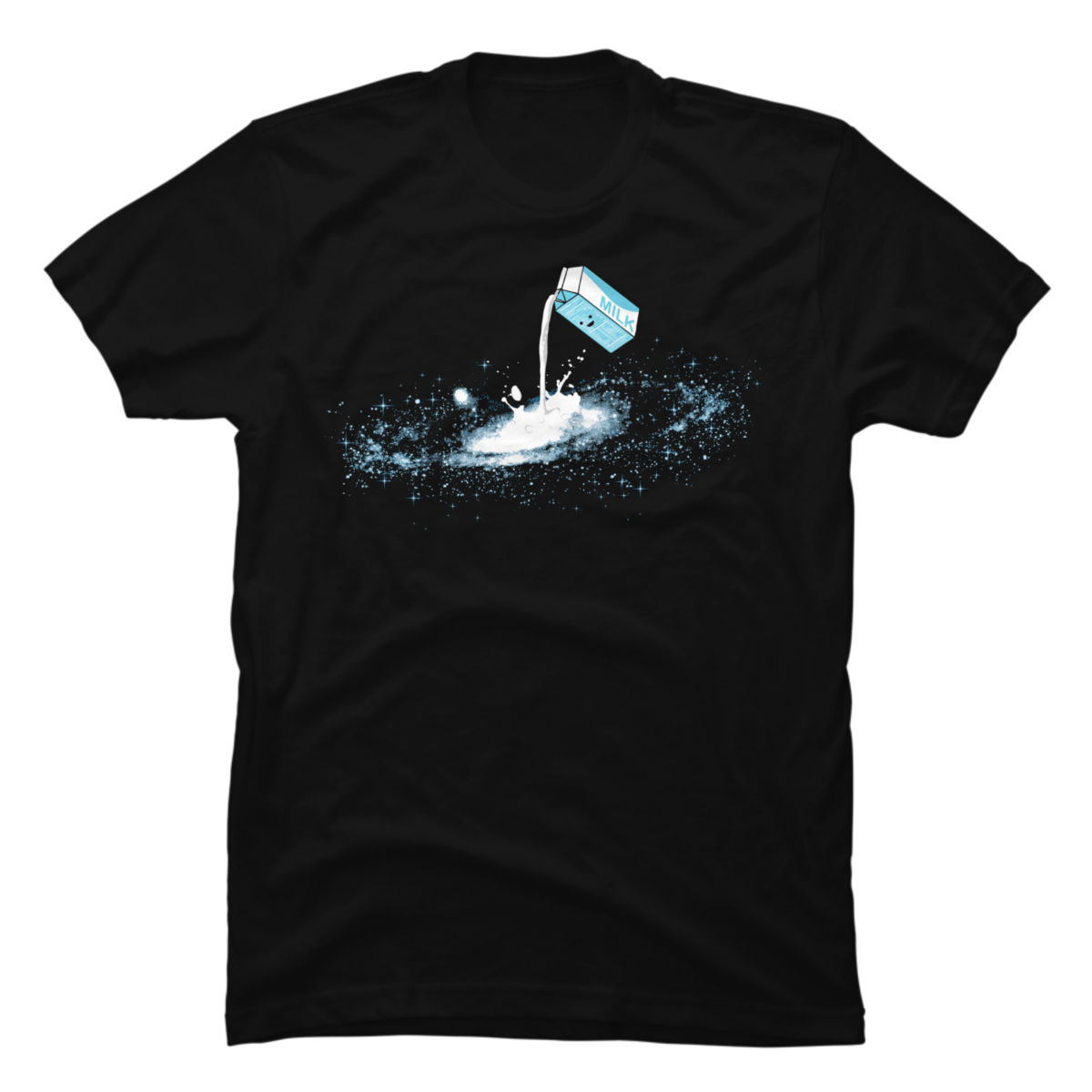 you are here milky way shirt